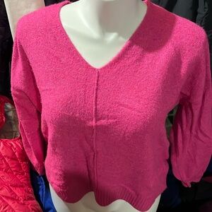 Vince Camuto pink sweater large